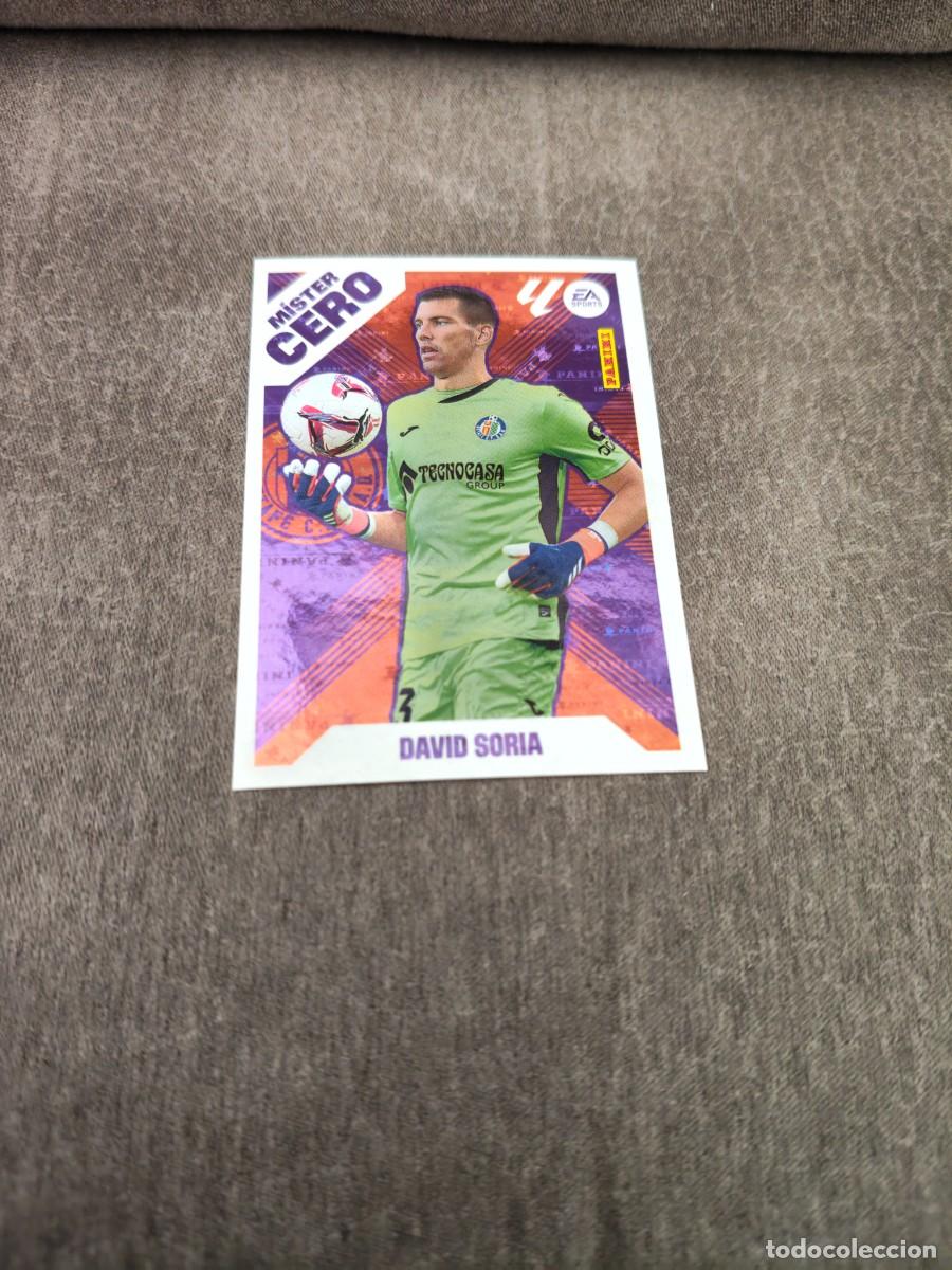 Cromos de f&uacute;tbol: Cromo 3 DAVID SORIA GETAFE CF MISTER CERO. Colecci&oacute;n LALIGA F&uacute;tbol 2025-2026 PANINI Nuevo