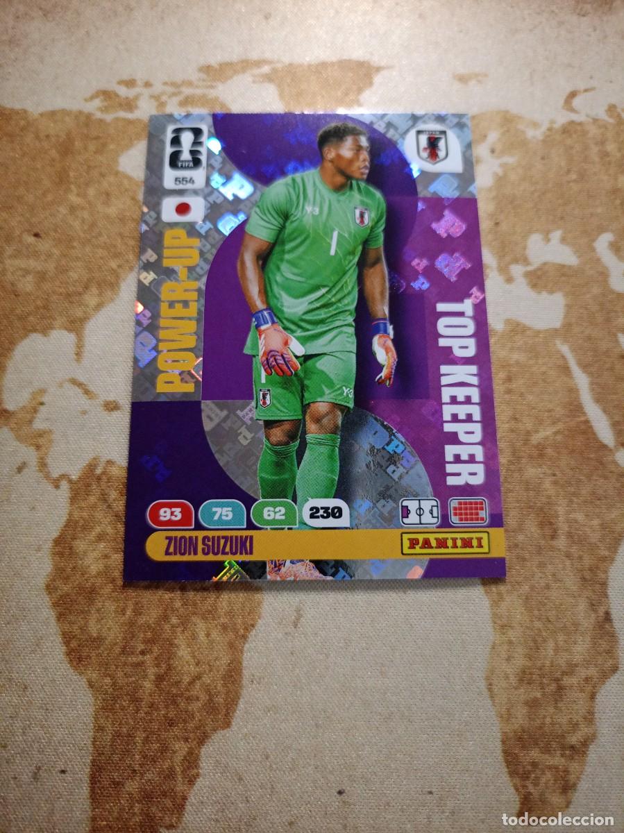 Cromos de f&uacute;tbol: Top Keeper 554 ZION SUZUKI Adrenalyn WORLD cup 2026