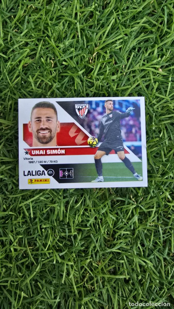 Cromos de f&uacute;tbol: UNAI SIMON 3 ATHLETIC LIGA ESTE 2026 2027 26 27 PANINI LALIGA EA SPORTS