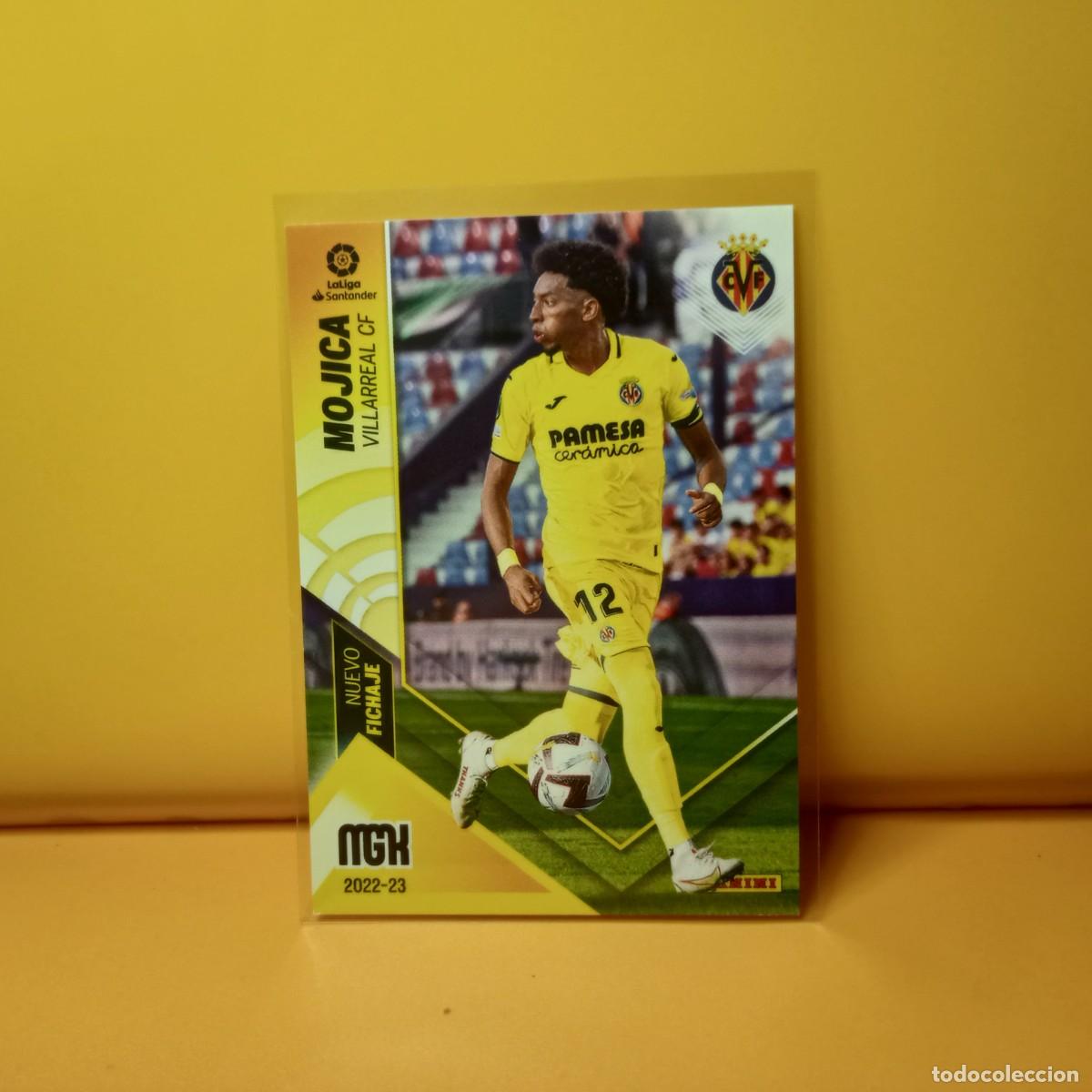 Cromos de f&uacute;tbol: MEGACRACKS 2022 2023 22/23 (NUEVO FICHAJE) VILLARREAL CF MOJICA 490 3&ordf; EDICI&Oacute;N