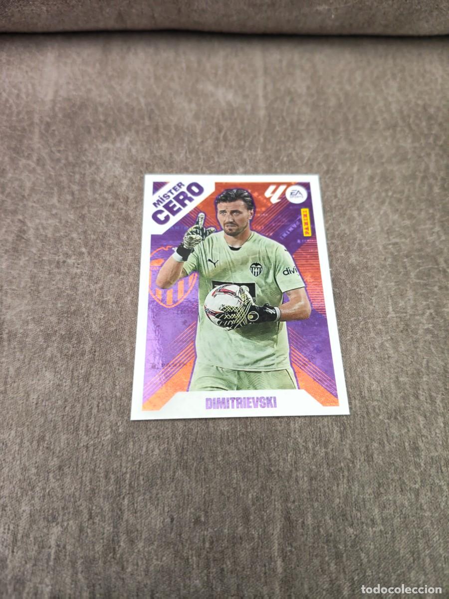 Cromos de f&uacute;tbol: Cromo 4 DIMITRIEVSKI VALENCIA CF MISTER CERO. Colecci&oacute;n LALIGA F&uacute;tbol 2025-2026 PANINI Nuevo