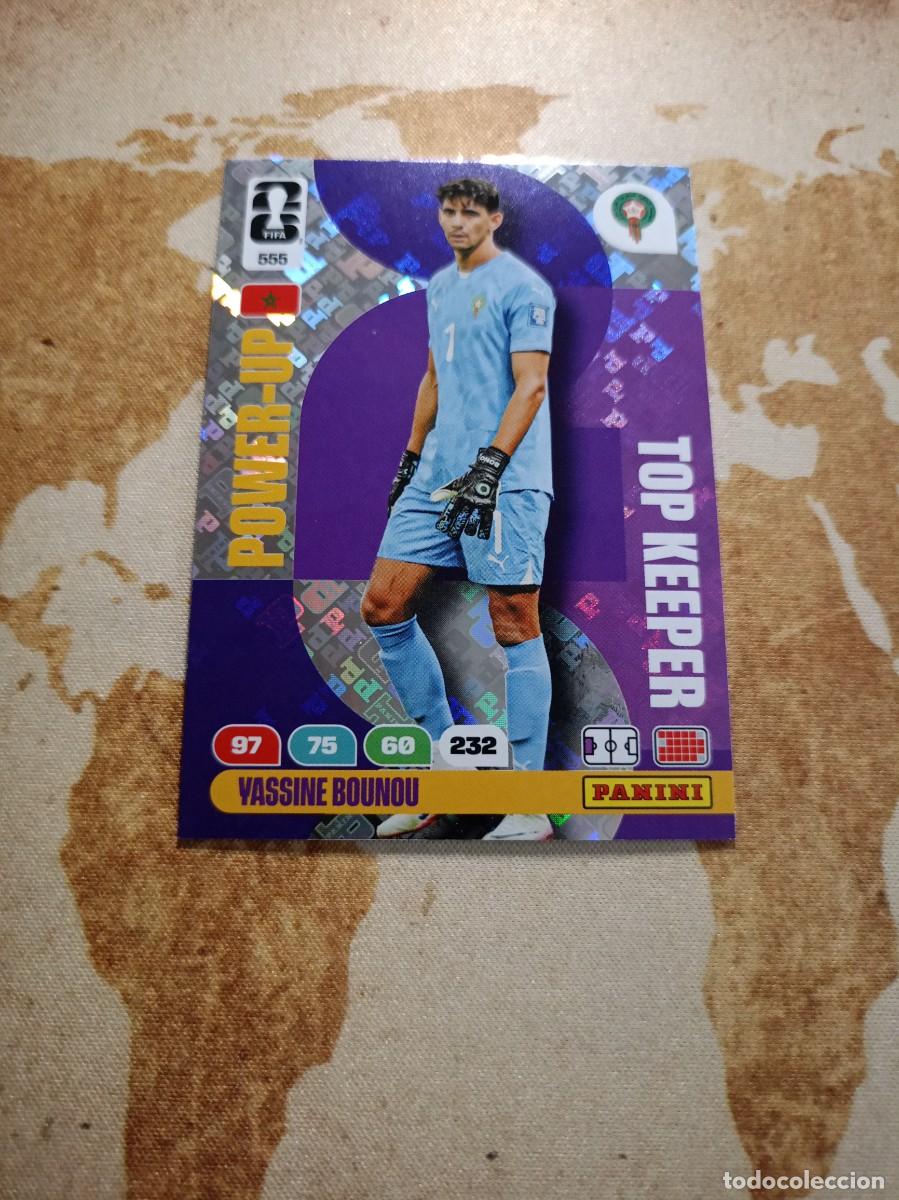 Cromos de f&uacute;tbol: Top Keeper 555 YASSINE BOUNOU Adrenalyn WORLD cup 2026