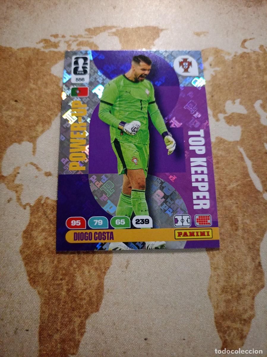 Cromos de f&uacute;tbol: Top Keeper 556 DIOGO COSTA Adrenalyn WORLD cup 2026