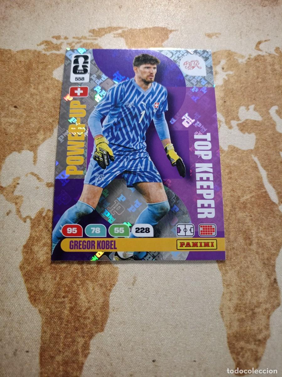 Cromos de f&uacute;tbol: Top Keeper 558 GREGOR KOBEL Adrenalyn WORLD cup 2026