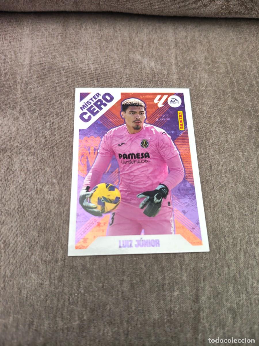 Cromos de f&uacute;tbol: Cromo 6 LUIZ J&Uacute;NIOR VILLARREAL CF MISTER CERO. Colecci&oacute;n LALIGA F&uacute;tbol 2025-2026 PANINI Nuevo