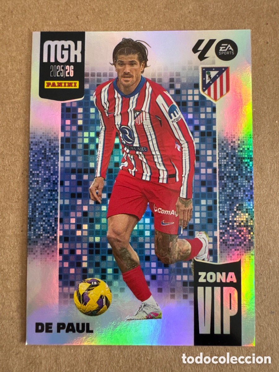 Fu&szlig;ball-Sticker: # 393 De Paul Atl&eacute;tico De Madrid Zona Vip Megacracks 25 26 2025 2026 MGK