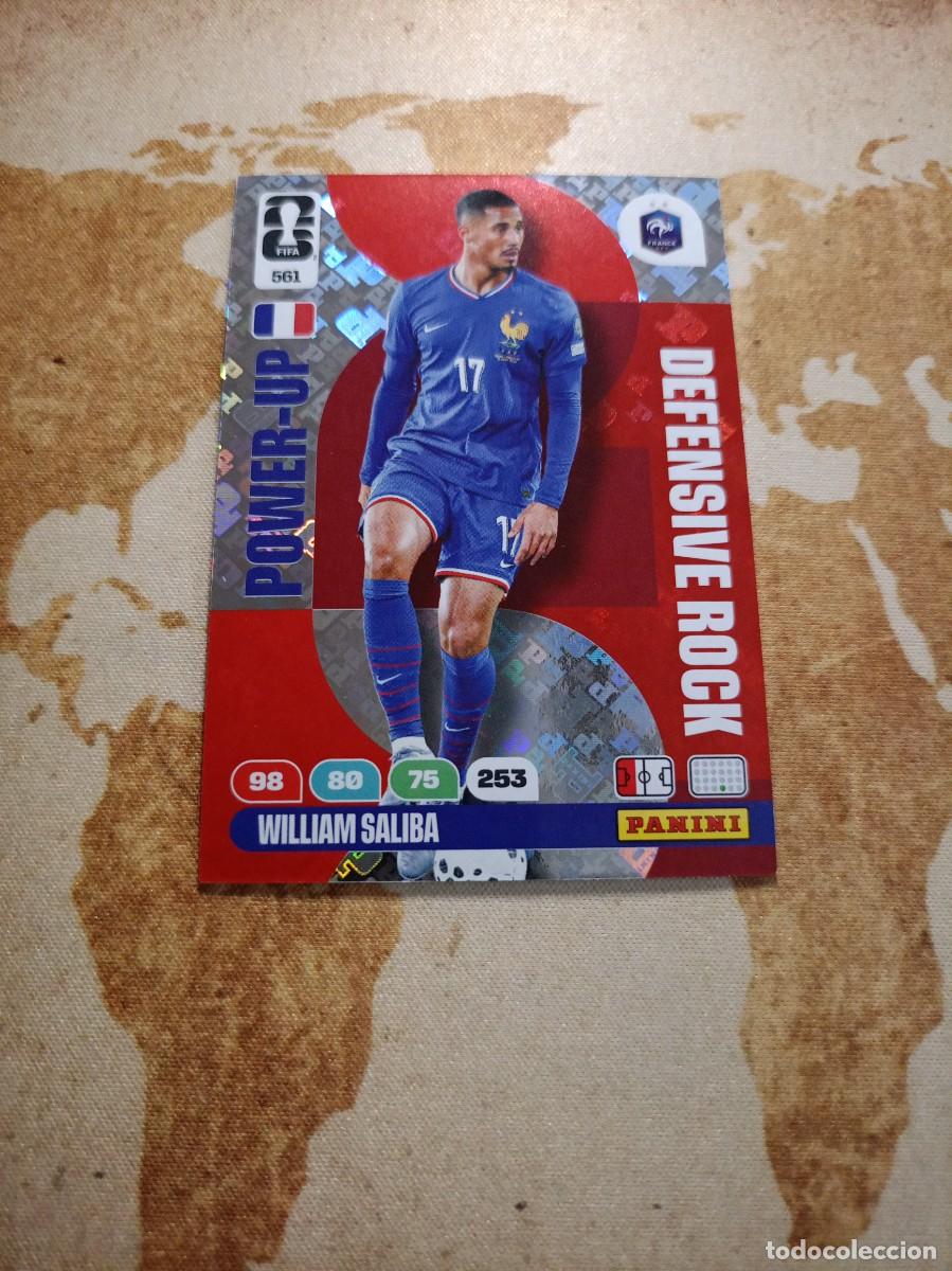 Fu&szlig;ball-Sticker: Defensive Rock 561 WILLIAM SALIBA Adrenalyn WORLD cup 2026