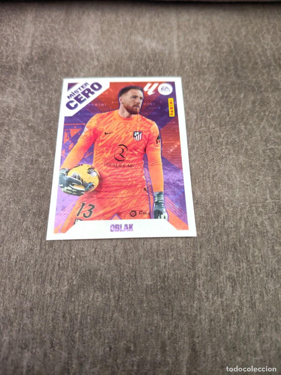 Cromos de f&uacute;tbol: Cromo 9 OBLAK ATL&Eacute;TICO DE MADRID MISTER CERO. Colecci&oacute;n LALIGA F&uacute;tbol 2025-2026 PANINI Nuevo