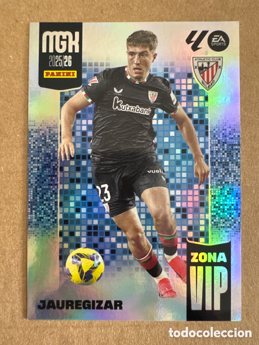 Cromos de f&uacute;tbol: # 397 Jauregizar Athletic Club Bilbao Zona Vip Megacracks 25 26 2025 2026 MGK