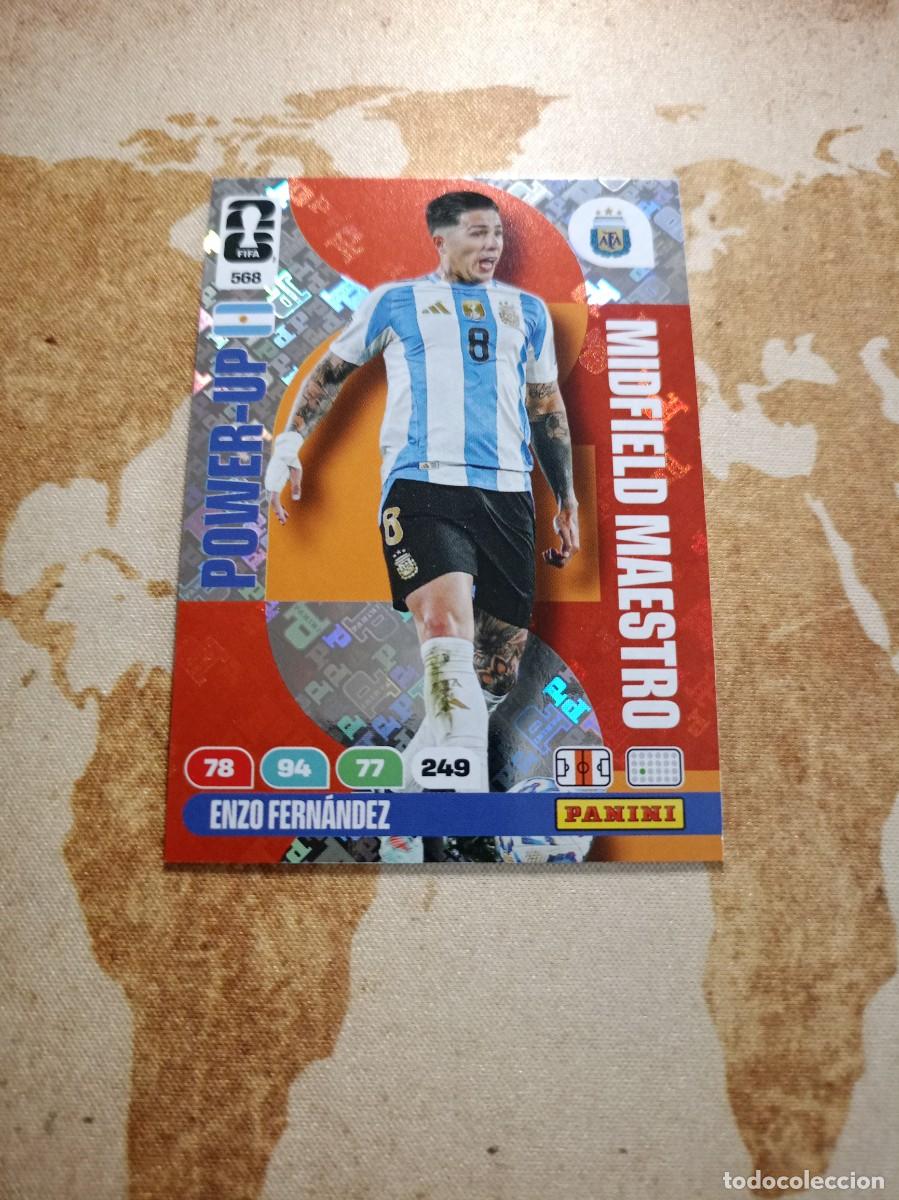 Cromos de f&uacute;tbol: Defensive Rock 568 ENZO FERN&Aacute;NDEZ Adrenalyn WORLD cup 2026