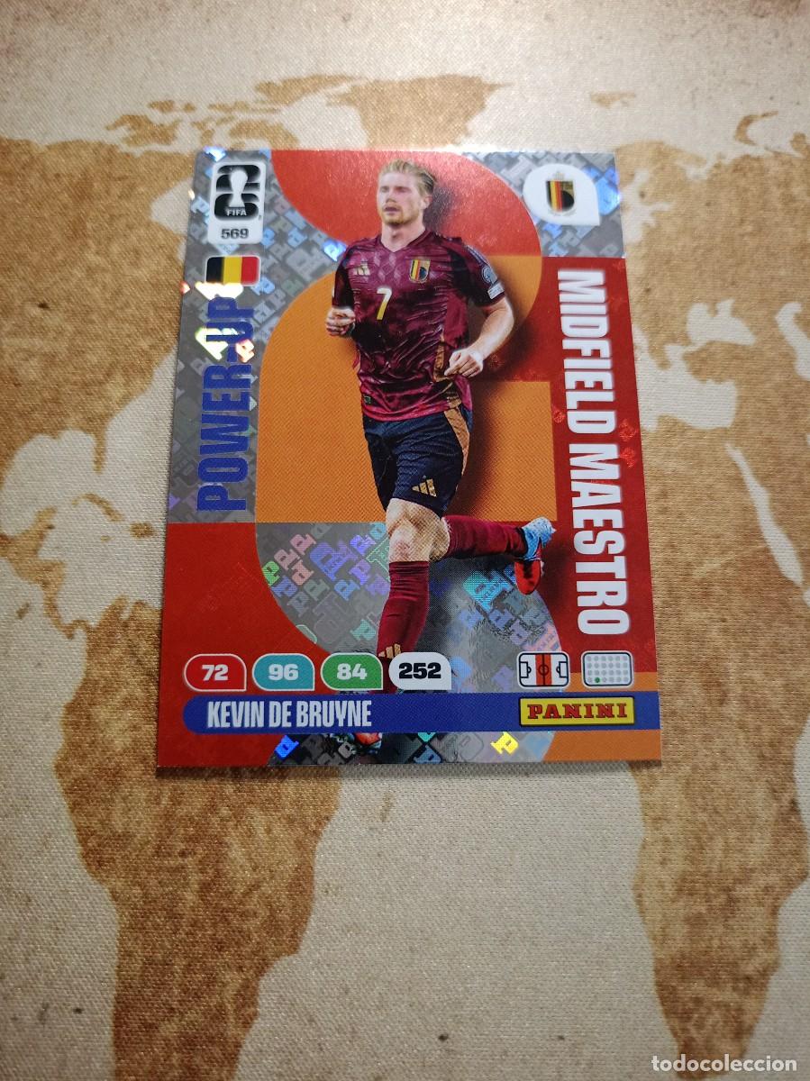Cromos de f&uacute;tbol: Defensive Rock 569 K&Eacute;VIN DE BRUYNE Adrenalyn WORLD cup 2026