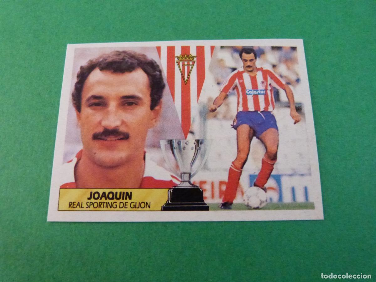 Cromos de f&uacute;tbol: CROMO FUTBOL JOAQUIN SPORTING DE GIJON RECORTADO LIGA ESTE 1987-1988/87-88