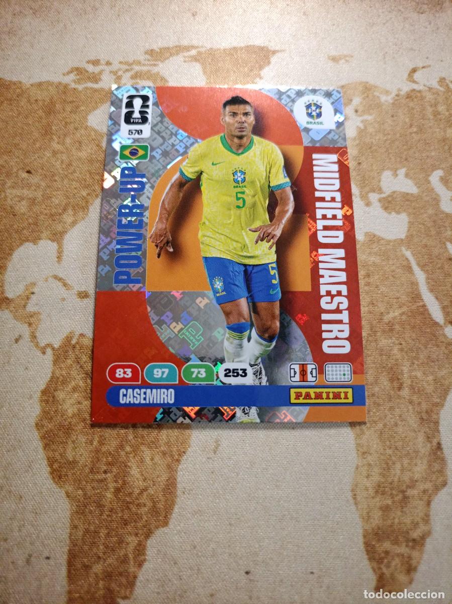 Cromos de f&uacute;tbol: Midfield Maestro 570 CASEMIRO Adrenalyn WORLD cup 2026