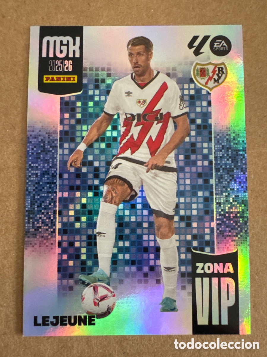 Cromos de f&uacute;tbol: # 400 Lejeune Rayo Vallecano Zona Vip Megacracks 25 26 2025 2026 MGK