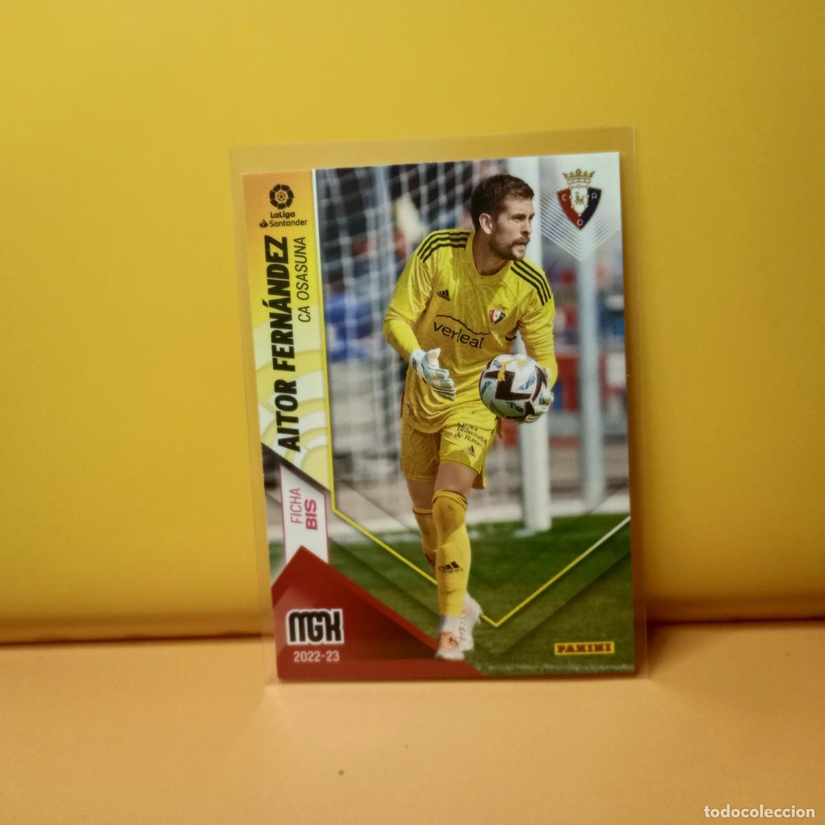 Cromos de f&uacute;tbol: MEGACRACKS 2022 2023 22/23 C AT OSASUNA AITOR FERNSNDEZ 246 BIS 2&ordf; EDICI&Oacute;N