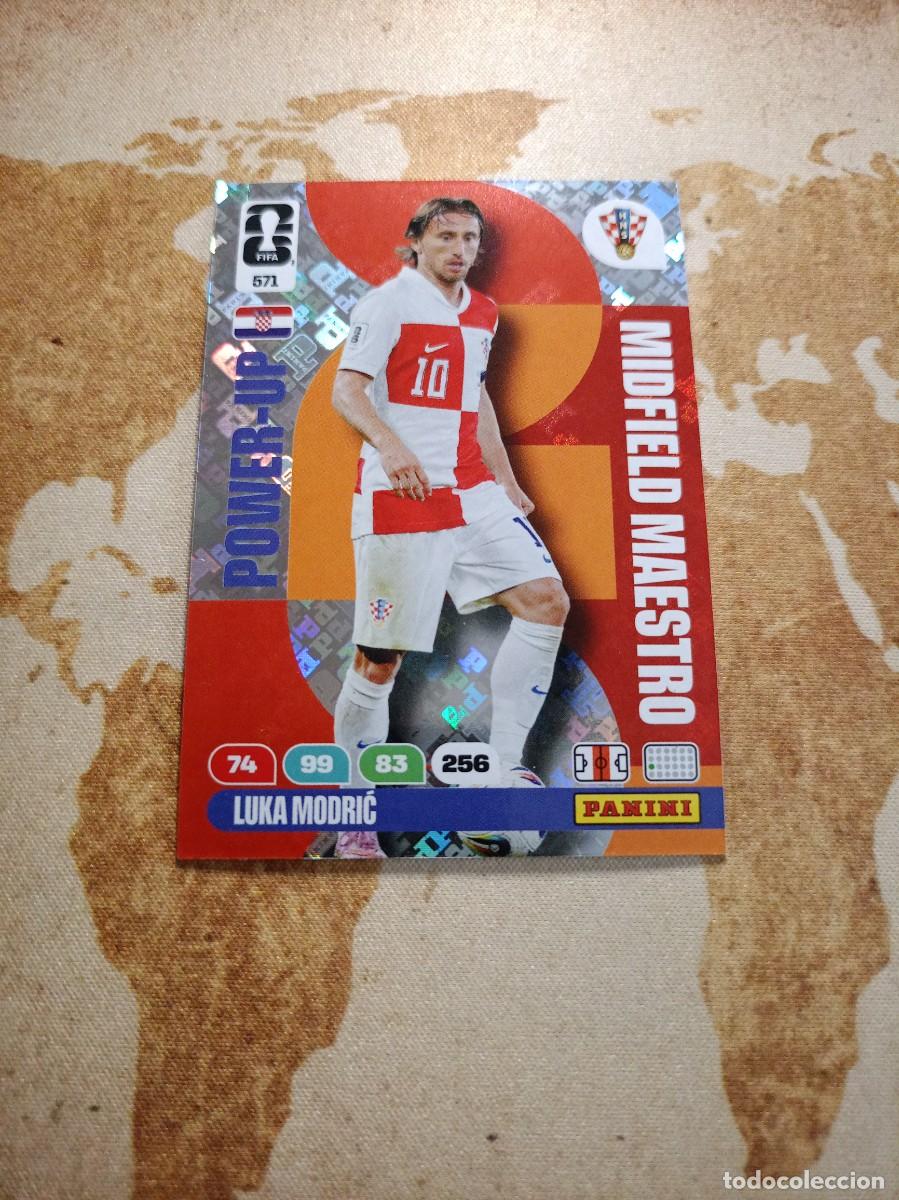 Cromos de f&uacute;tbol: Midfield Maestro 571 LUKA MODRIC Adrenalyn WORLD cup 2026