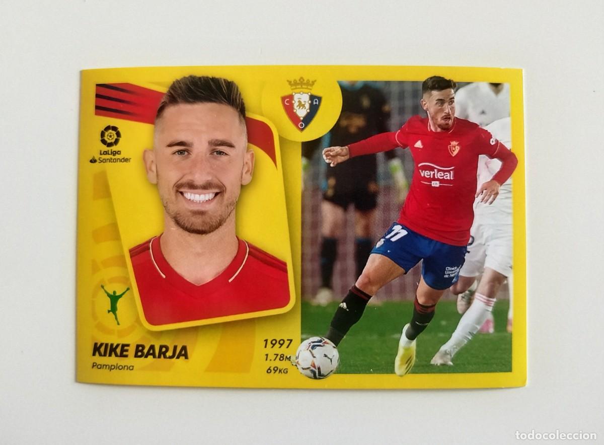 Cromos de f&uacute;tbol: Kike Barja 18B SIN PEGAR NUNCA PEGADO CA Osasuna Liga Ediciones Este 21 22 / 2021 2022
