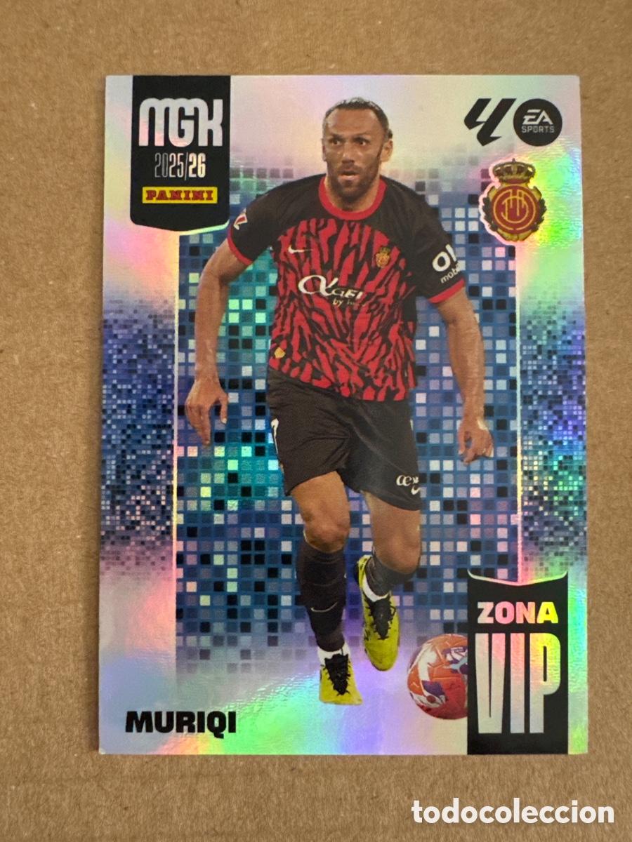 Cartes &agrave; collectionner de Football: # 402 Muriqi Mallorca Zona Vip Megacracks 25 26 2025 2026 MGK