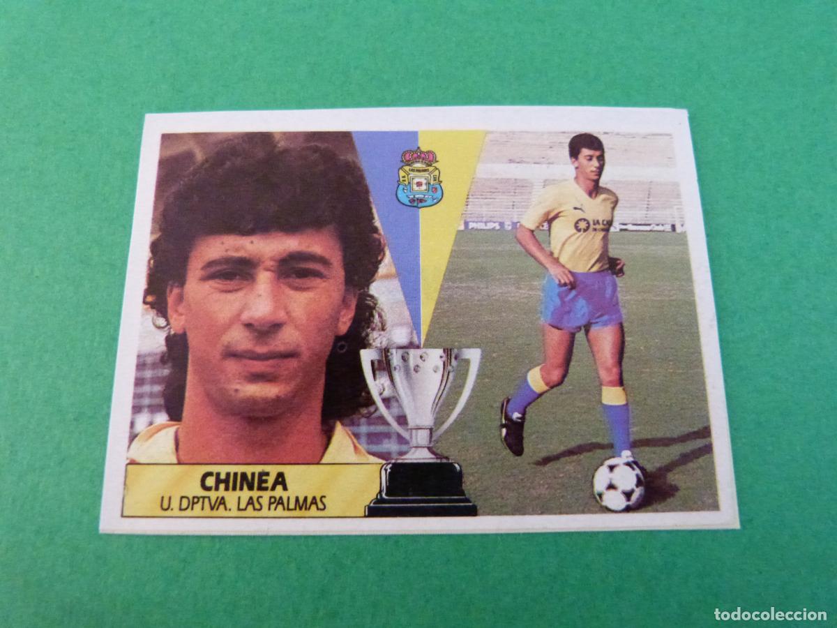 Cartes &agrave; collectionner de Football: CROMO FUTBOL CHINEA U.D. LAS PALMAS RECORTADO LIGA ESTE 1987-1988/87-88