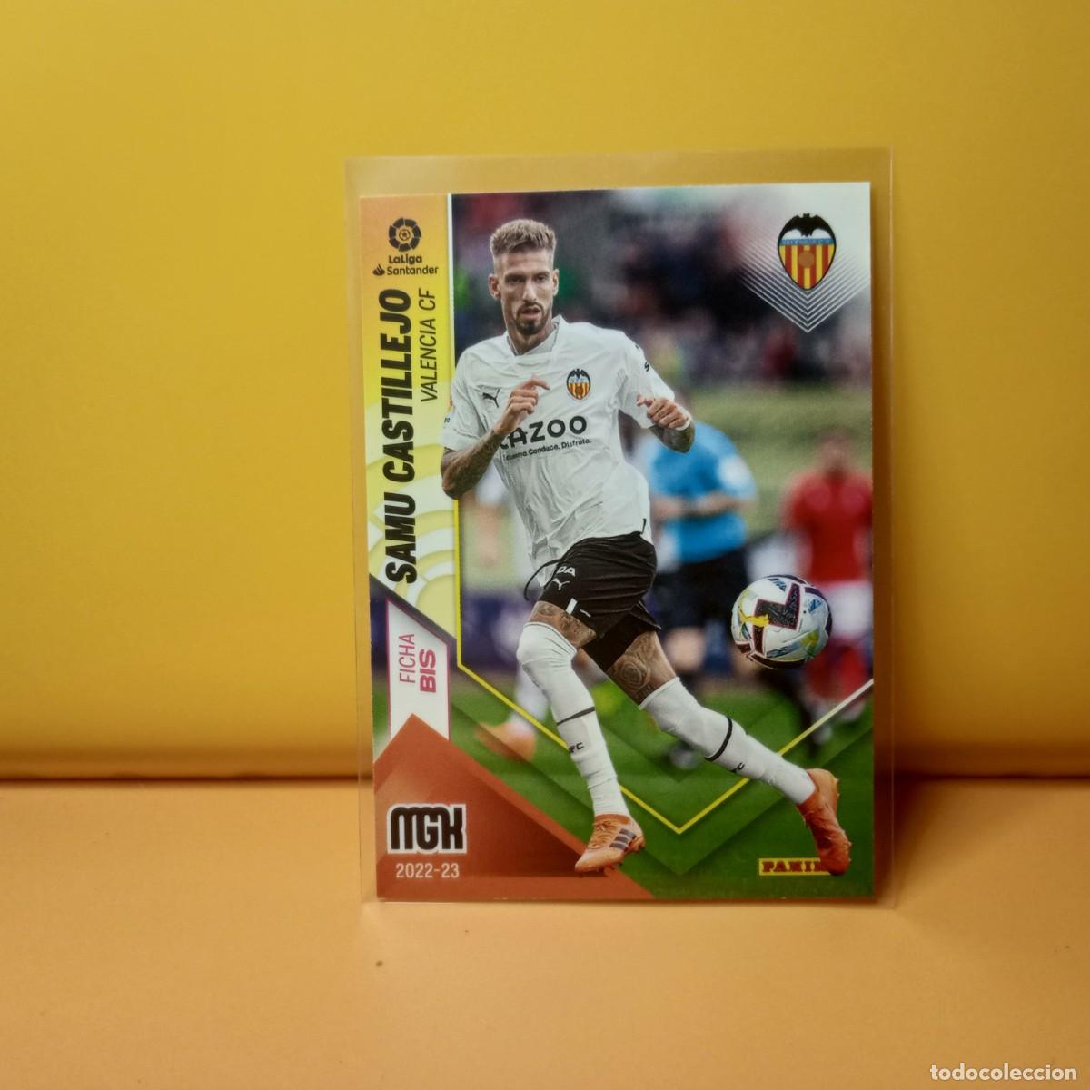 Cartes &agrave; collectionner de Football: MEGACRACKS 2022 2023 22/23 VALENCIA CF SAMU CASTILLEJO 330 BIS 2&ordf; EDICI&Oacute;N