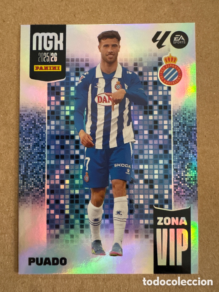 Cromos de f&uacute;tbol: # 403 Puado Espanyol Zona Vip Megacracks 25 26 2025 2026 MGK