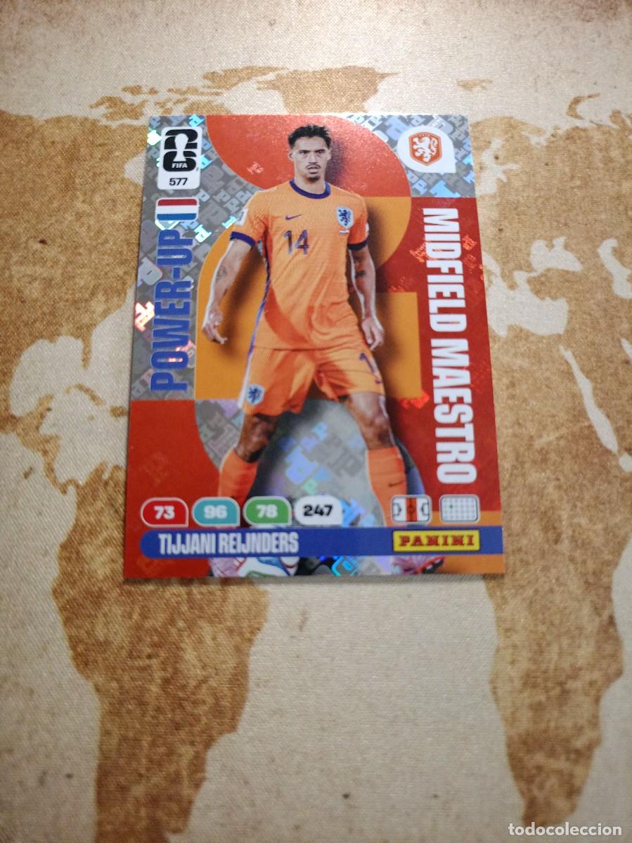 Cromos de f&uacute;tbol: Midfield Maestro 577 TIJJANI REIJNDERS Adrenalyn WORLD cup 2026