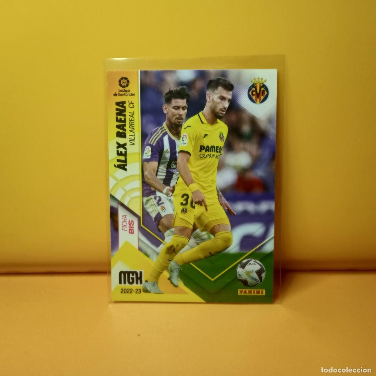 Cromos de f&uacute;tbol: MEGACRACKS 2022 2023 22/23 VILLARREAL CF &Aacute;LEX BAENA 365 BIS 2&ordf; EDICI&Oacute;N