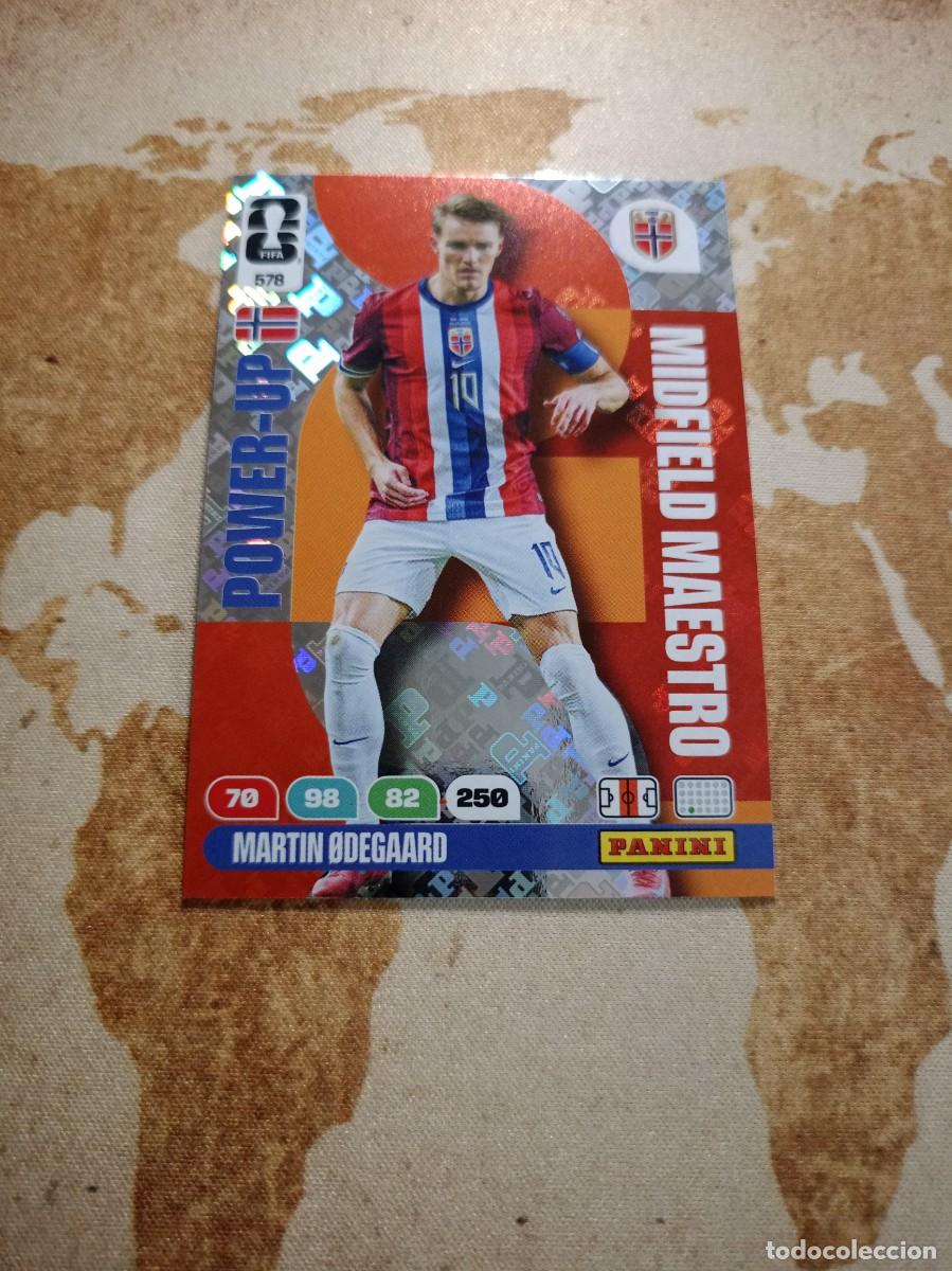 Cromos de f&uacute;tbol: Midfield Maestro 578 MARTIN ODEGAARD Adrenalyn WORLD cup 2026