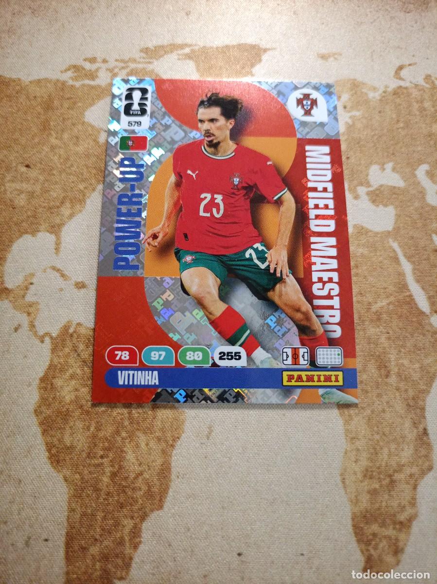 Cromos de f&uacute;tbol: Midfield Maestro 579 VITINHA Adrenalyn WORLD cup 2026