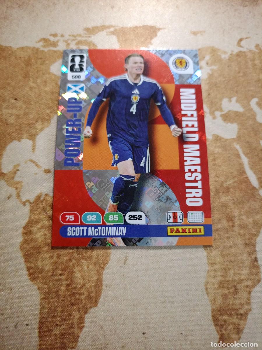 Cromos de f&uacute;tbol: Midfield Maestro 580 SCOTT MCTOMINAY Adrenalyn WORLD cup 2026