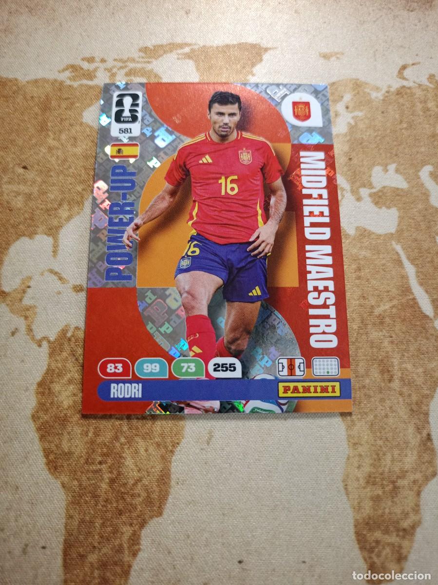 Cromos de Futebol: Midfield Maestro 581 RODRI Adrenalyn WORLD cup 2026