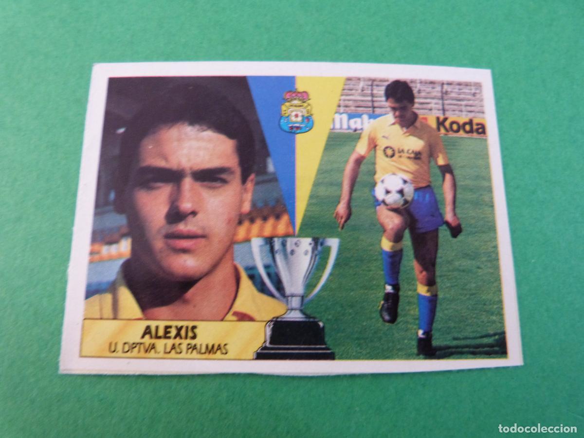 Cromos de f&uacute;tbol: CROMO FUTBOL ALEXIS U.D. LAS PALMAS RECORTADO LIGA ESTE 1987-1988/87-88
