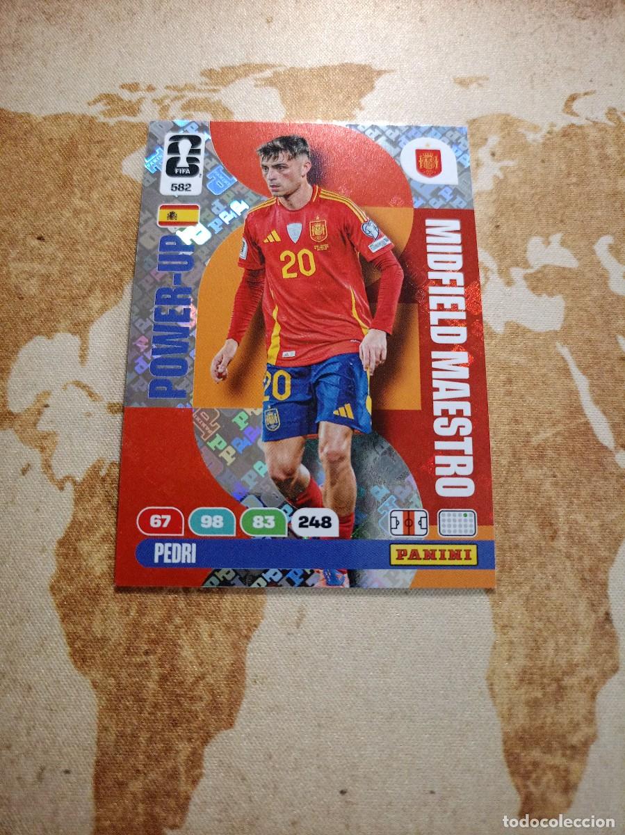 Cromos de f&uacute;tbol: Midfield Maestro 582 PEDRI Adrenalyn WORLD cup 2026