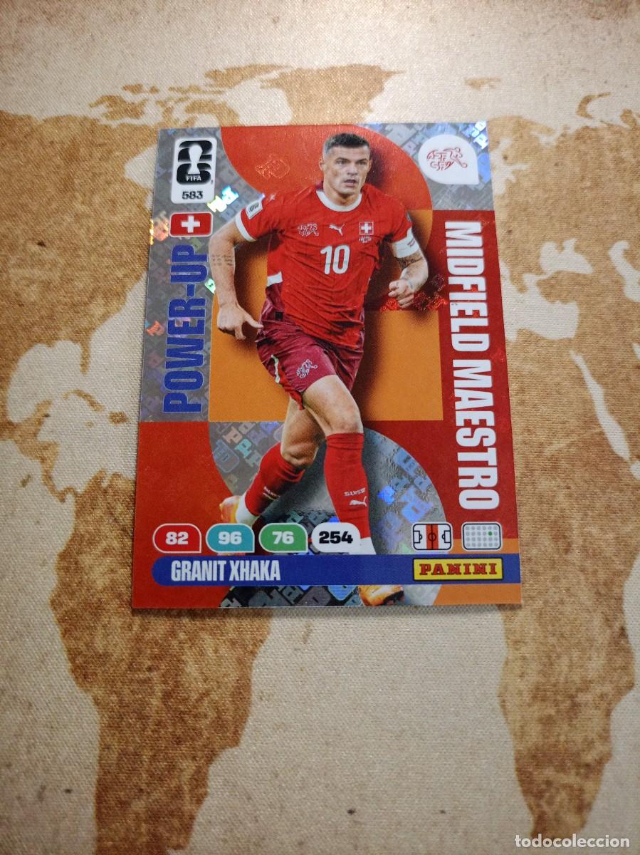 Cromos de f&uacute;tbol: Midfield Maestro 583 GRANT XHAKA Adrenalyn WORLD cup 2026
