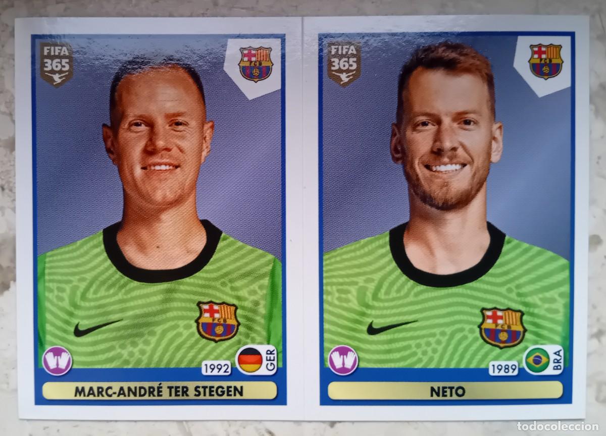 Cromos de f&uacute;tbol: Figurina Panini 2020-21 Cromo Fifa 365 2021 Ter Stegen Neto Barcelona n 106