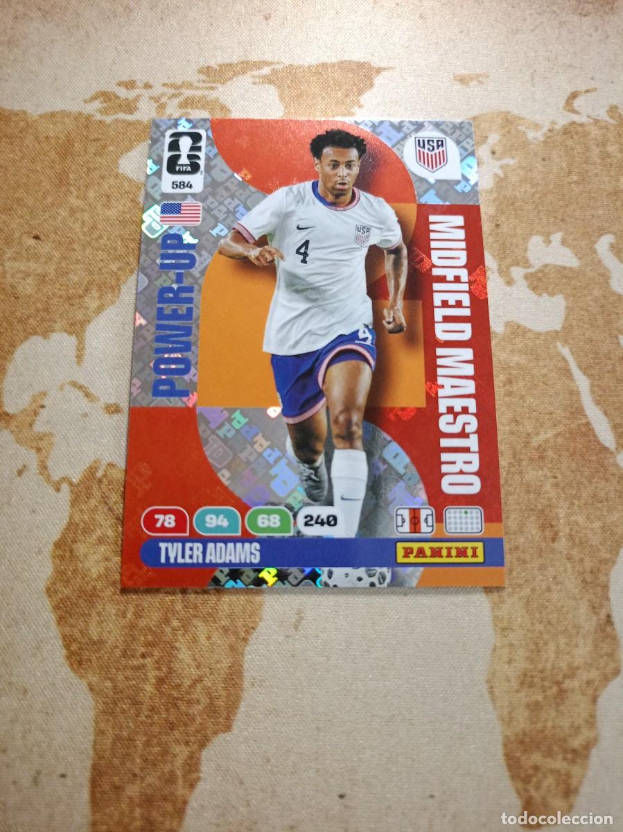 Cromos de f&uacute;tbol: Midfield Maestro 584 TYLER ADAMS Adrenalyn WORLD cup 2026