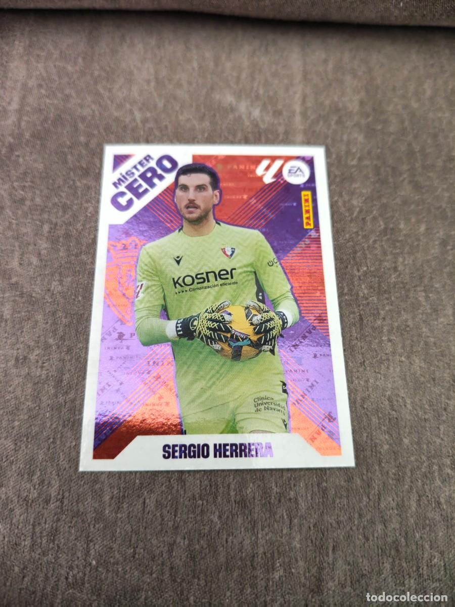Cromos de f&uacute;tbol: Cromo 11 SERGIO HERRERA CA OSASUNA MISTER CERO. Colecci&oacute;n LALIGA F&uacute;tbol 2025-2026 PANINI Nuevo
