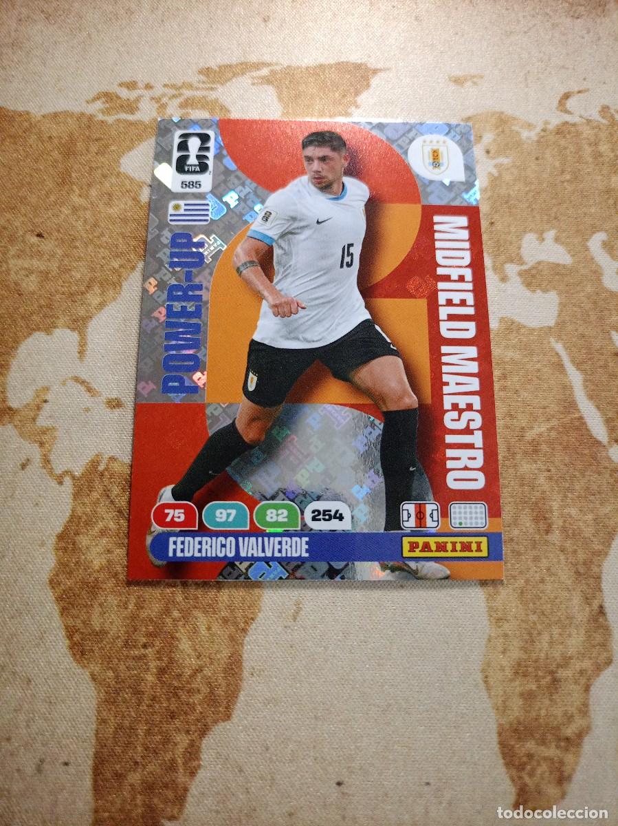Cromos de f&uacute;tbol: Midfield Maestro 585 FEDERICO VALVERDE Adrenalyn WORLD cup 2026