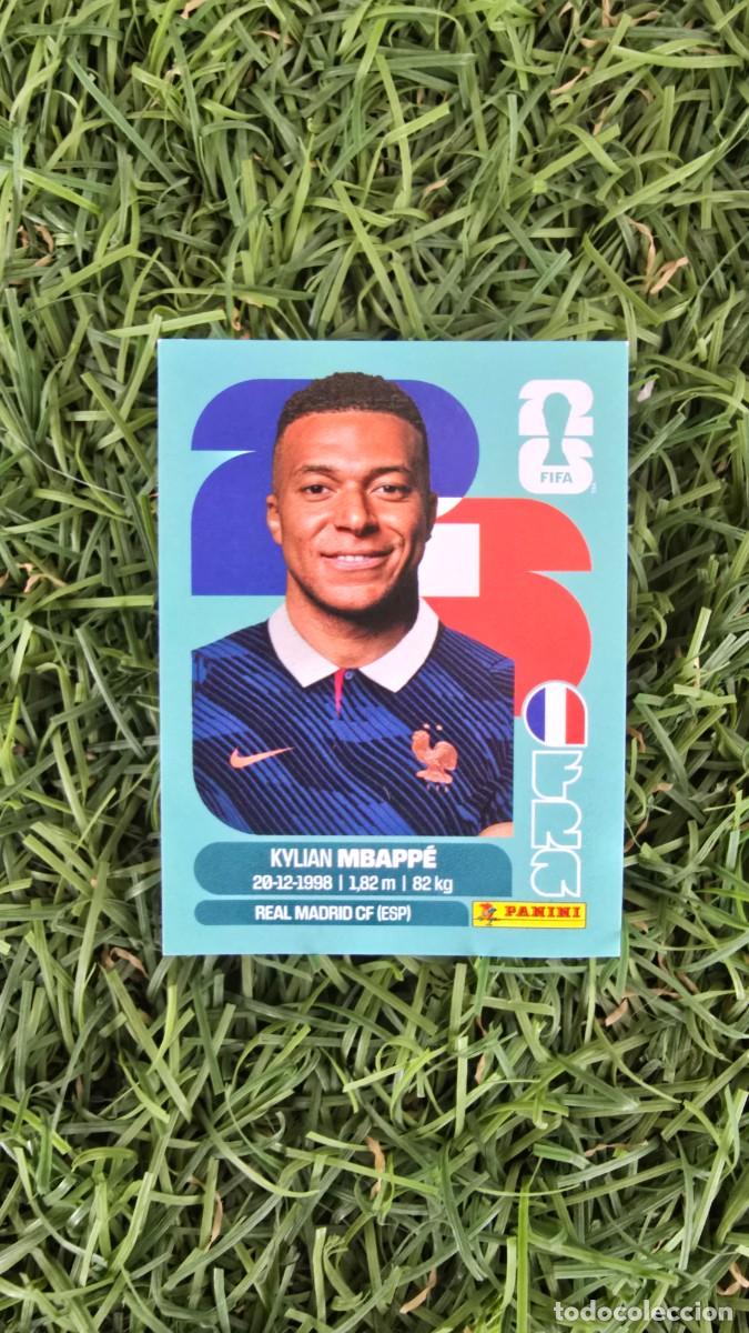 Cromos de f&uacute;tbol: Mbappe Francia 20 Mundial 2026 cromo sticker Panini