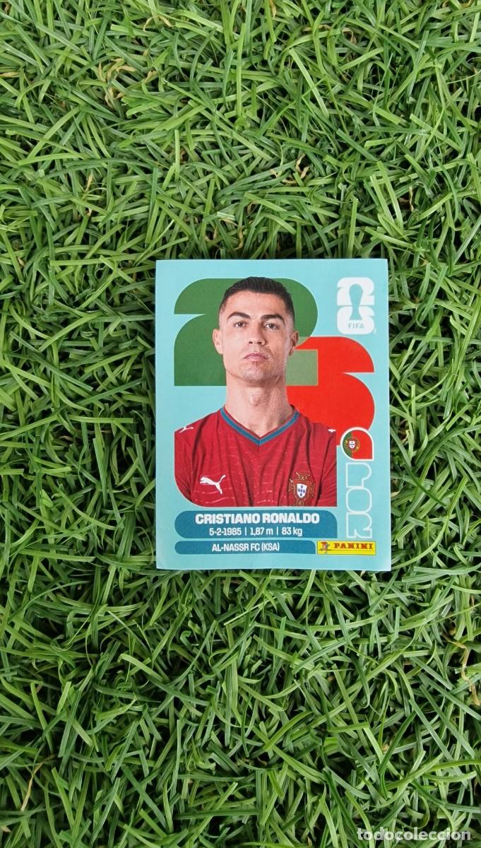 Cromos de f&uacute;tbol: Cristiano Ronaldo 15 Mundial 2026 cromo sticker Panini