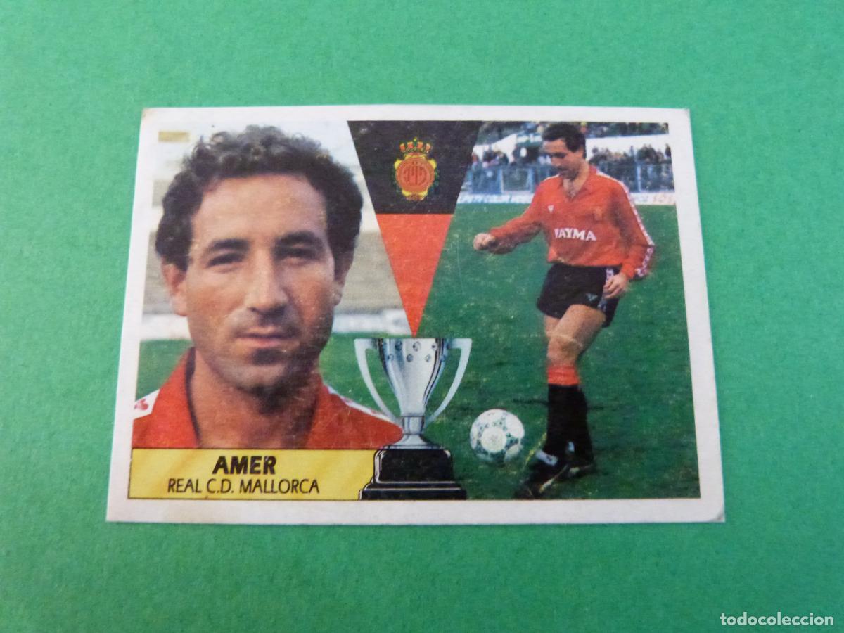 Cromos de f&uacute;tbol: CROMO FUTBOL AMER R.C.D. MALLORCA RECORTADO LIGA ESTE 1987-1988/87-88