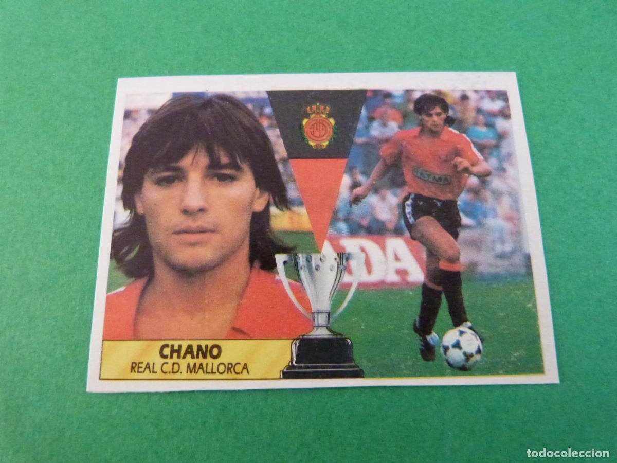 Cromos de f&uacute;tbol: CROMO FUTBOL CHANO R.C.D. MALLORCA RECORTADO LIGA ESTE 1987-1988/87-88