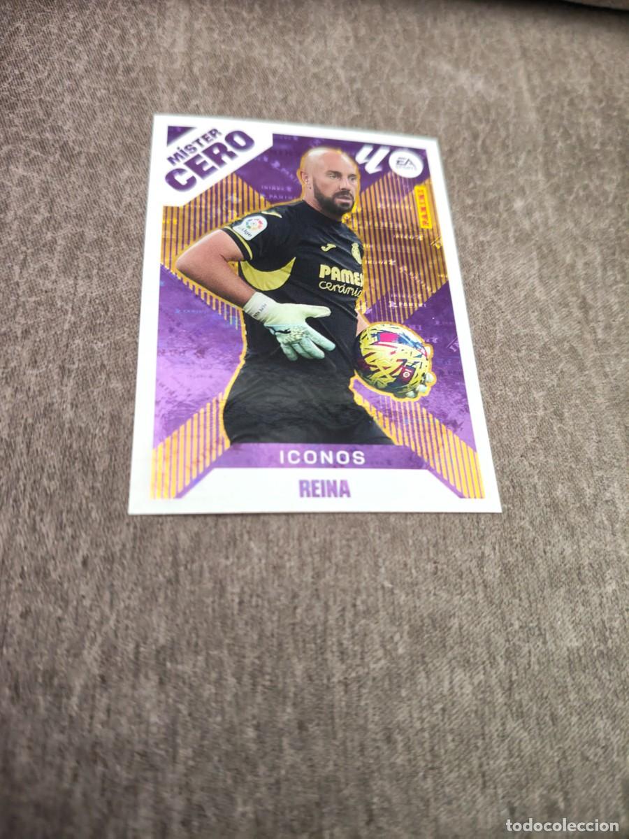 Cromos de f&uacute;tbol: Cromo 15 REINA ICONOS MISTER CERO. Colecci&oacute;n LALIGA F&uacute;tbol 2025-2026 PANINI Nuevo