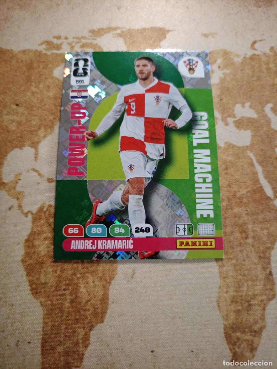 Cromos de f&uacute;tbol: Goal Machine 591 ANDREJ KRAMARIC Adrenalyn WORLD cup 2026