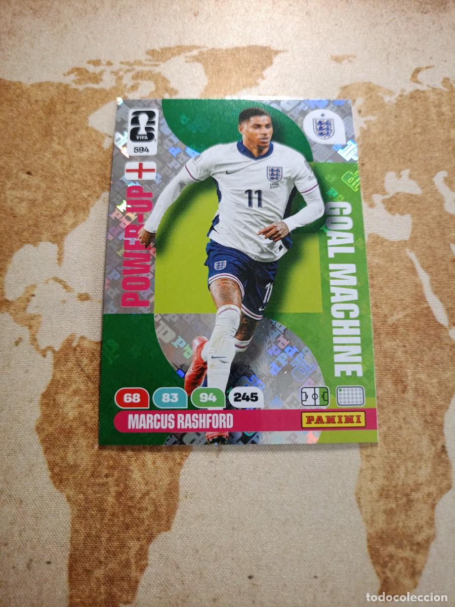 Cartes &agrave; collectionner de Football: Goal Machine 594 MARCUS RASHFORD Adrenalyn WORLD cup 2026