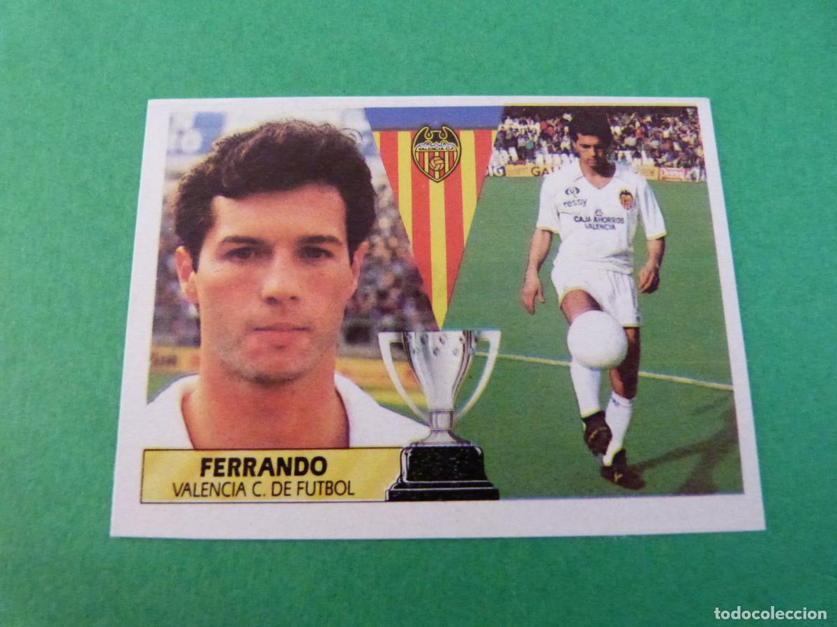 Cartes &agrave; collectionner de Football: CROMO FUTBOL FERRANDO VALENCIA C.F. RECORTADO LIGA ESTE 1987-1988/87-88