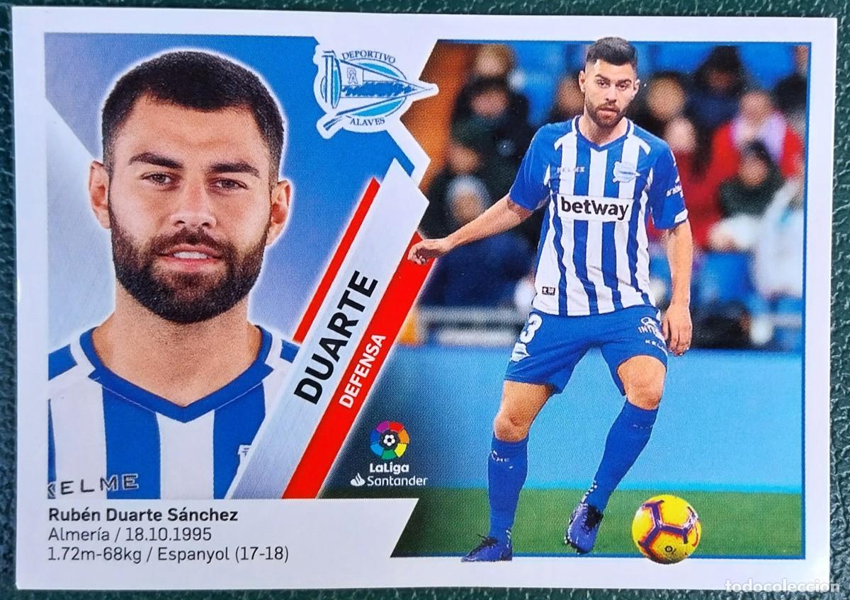 Football Stickers: 7A / 7 A DUARTE DEPORTIVO ALAVES CROMOS ALBUM EDICIONES ESTE 2019 2020 19 20