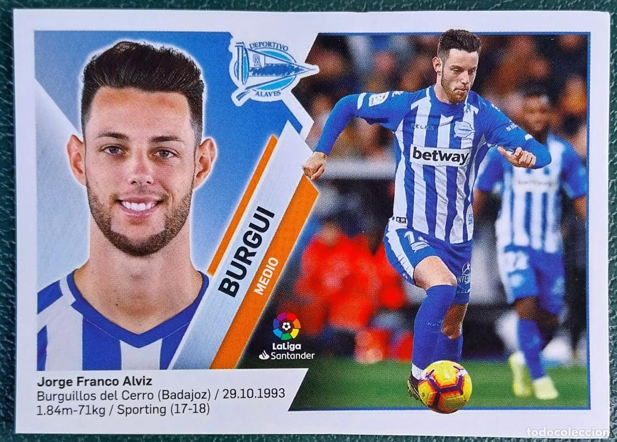 Football Stickers: 12A / 12 A BURGUI DEPORTIVO ALAVES CROMOS ALBUM EDICIONES ESTE 2019 2020 19 20