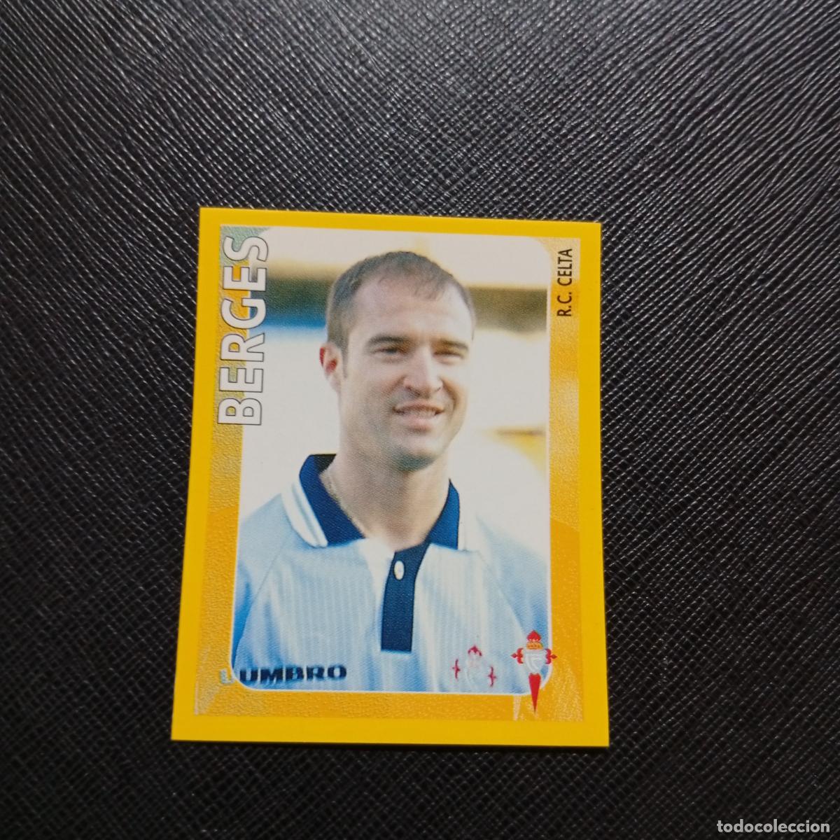 Cromos de f&uacute;tbol: 140 BERGES CELTA PANINI SUPER CAMPEONATO 1998 1999 FUTBOL 98 99 - SIN PEGAR - A216 PG64