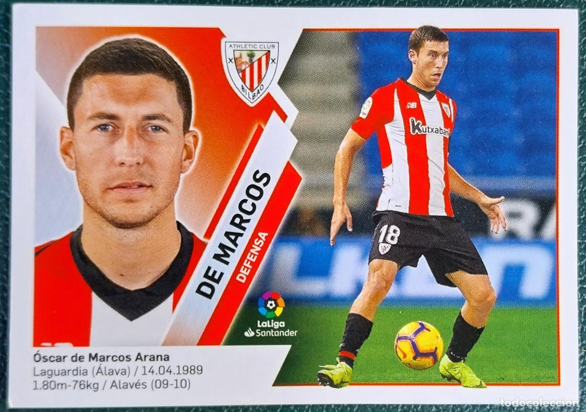 Fu&szlig;ball-Sticker: 4 DE MARCOS ATHLETIC DE BILBAO CROMOS ALBUM EDICIONES ESTE 2019 2020 19 20